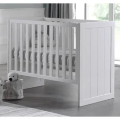 Vipack babybed Erik - wit - 126,6x68x90 cm