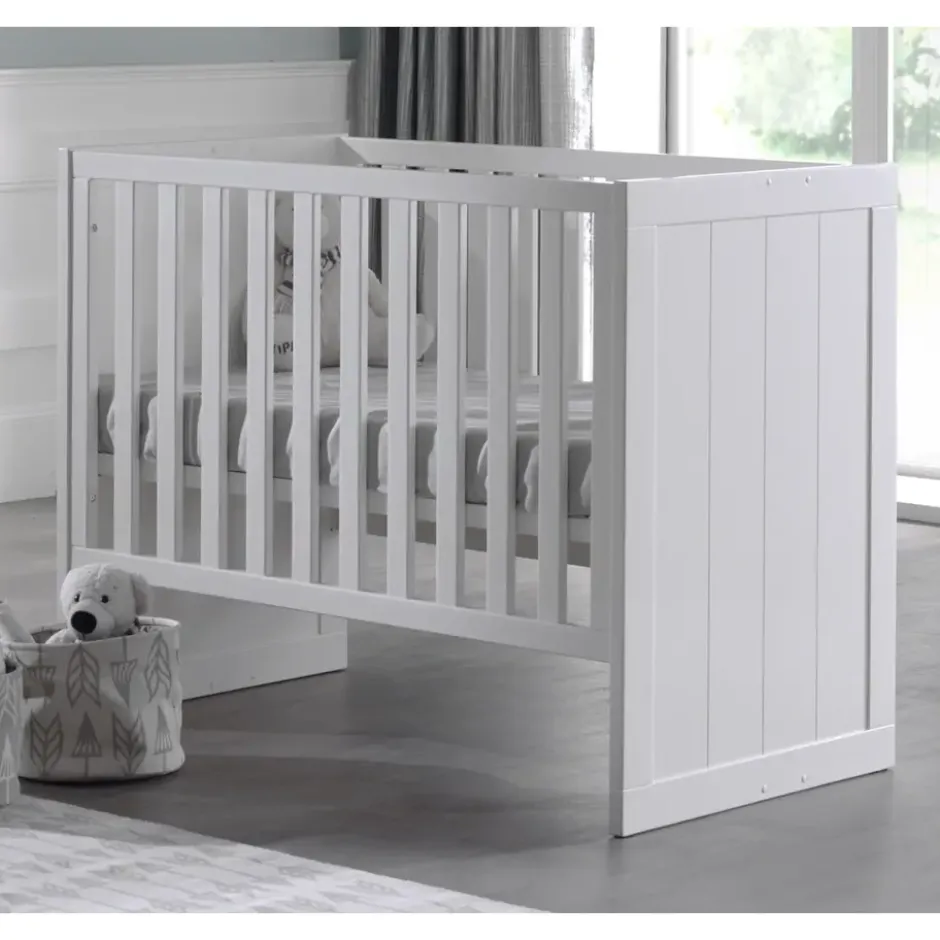 Vipack babybed Erik - wit - 126,6x68x90 cm