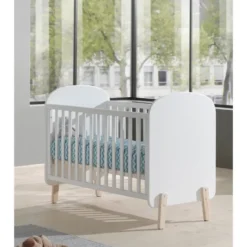 Vipack babybed Kiddy - wit - 60x120 cm