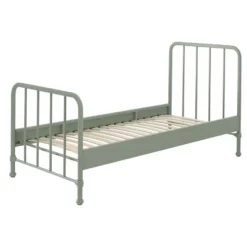Vipack bed Bronxx - olijfgroen - 90x200 cm