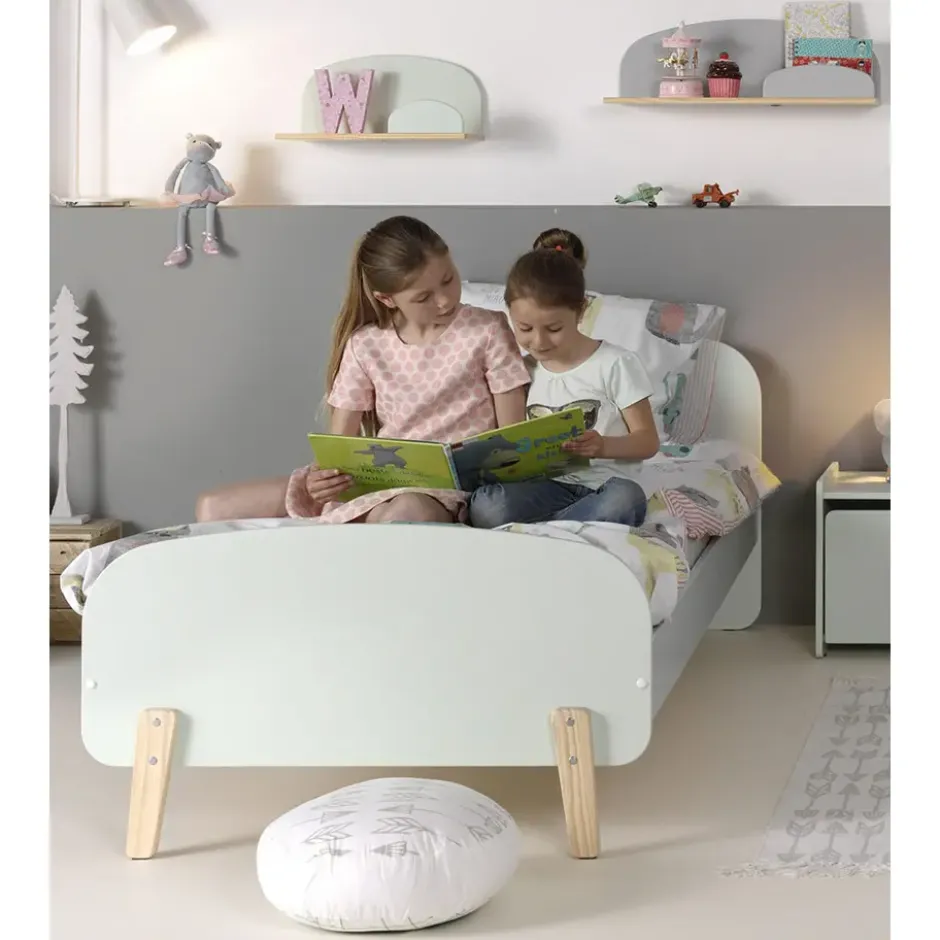 Vipack bed Kiddy - mintgroen - 72,5x95x205,5 cm