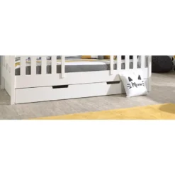 Vipack Bedlade/rolbed Huisbed - wit - 19x97x198 cm
