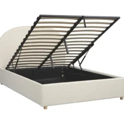 Vipack bed Moon met opbergruimte - wit - 140x200 cm