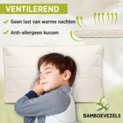 Vitapur Peuter Hoofdkussen - Kinder hoofdkussen 40x60 cm