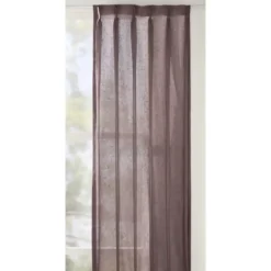 Vitrage Breeze - paars/grijs