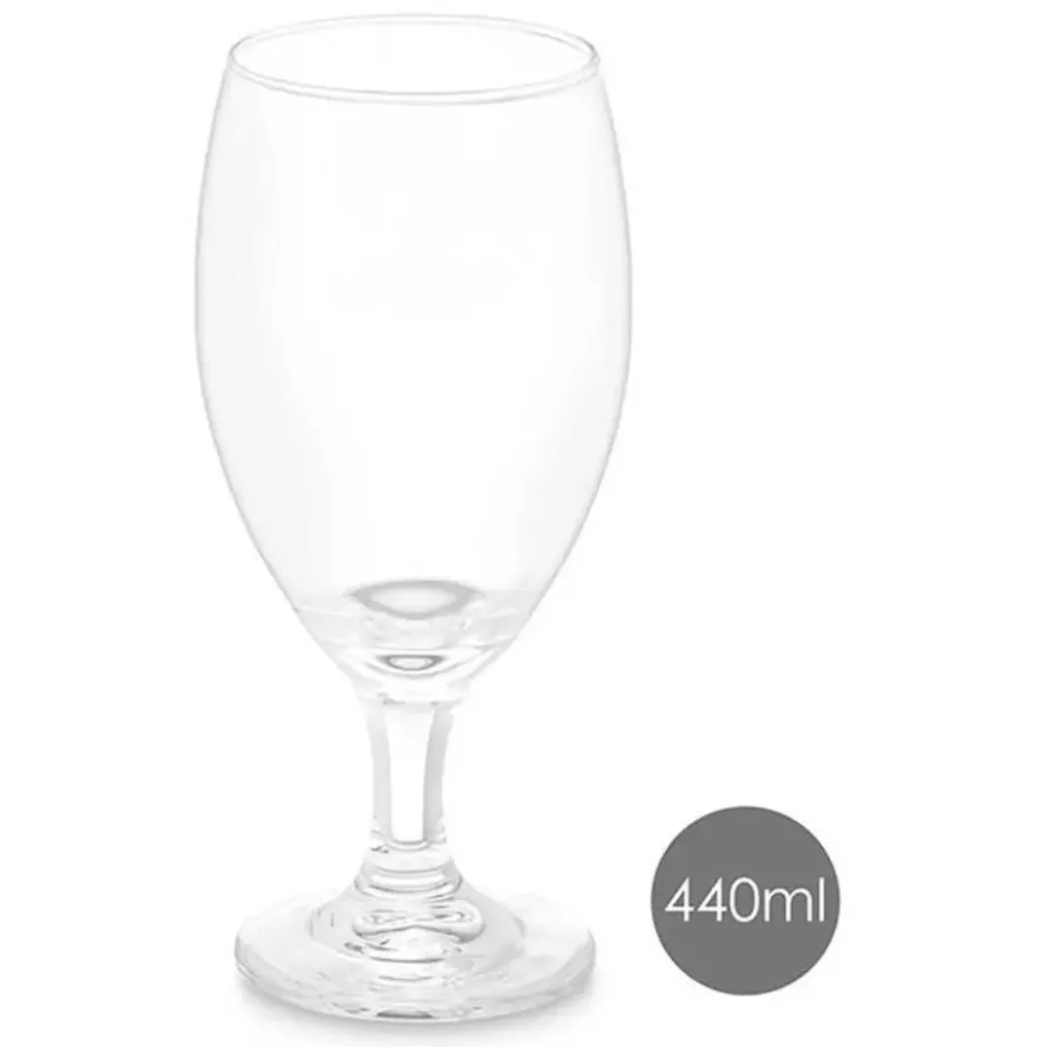 Vivalto Bierglazen - Executive Flutes - glas - 6x - 440 ml