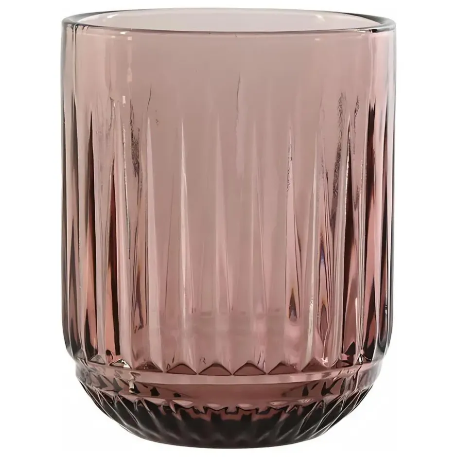 Vivalto Drinkglazen Sevilla - roze - 6x - 275 ml