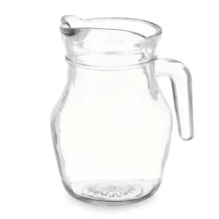 Vivalto schenkkan/water/ wijn karaf - glas - transparant - 500 ml