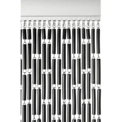 Vliegengordijn Tube Zwart 90 x 210 cm