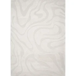 Vloerkleed Isala - crème - 160x230 cm