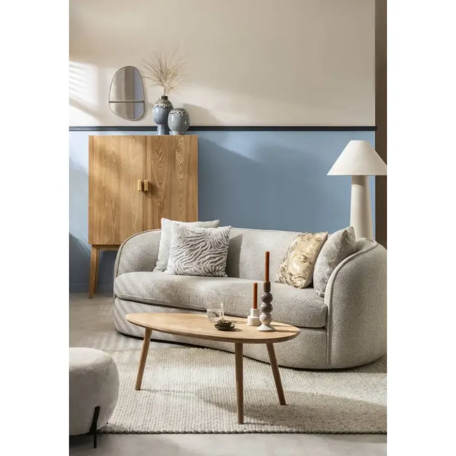 Vloerkleed Kent - beige - 160x230 cm