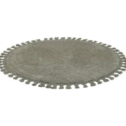 Vloerkleed Raya - groen - Ø100 cm
