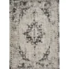 Vloerkleed Urali - lichtgrijs/antraciet - 200x290 cm
