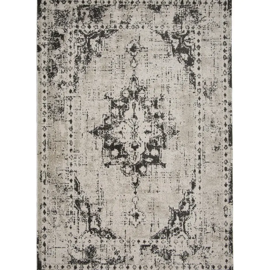 Vloerkleed Urali - lichtgrijs/antraciet - 200x290 cm
