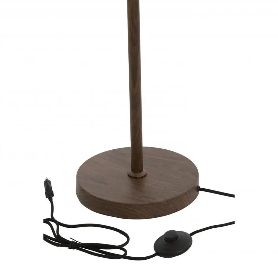 Vloerlamp Dania - Crème/Bruin - Ø23x159cm