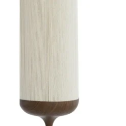 Vloerlamp Dania - Crème/Bruin - Ø23x159cm