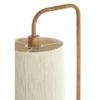 Vloerlamp Donio - Naturel/Crème - 33.5x28x155cm