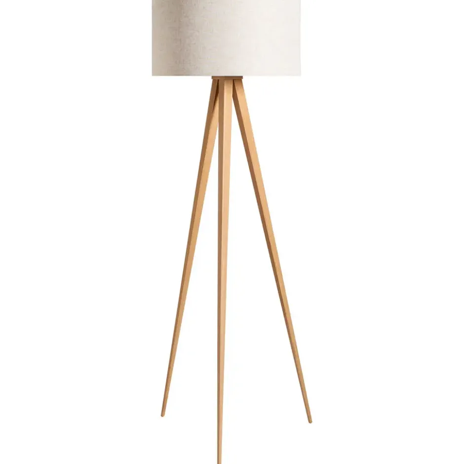 Vloerlamp Gaia - naturel - Ø50x150 cm