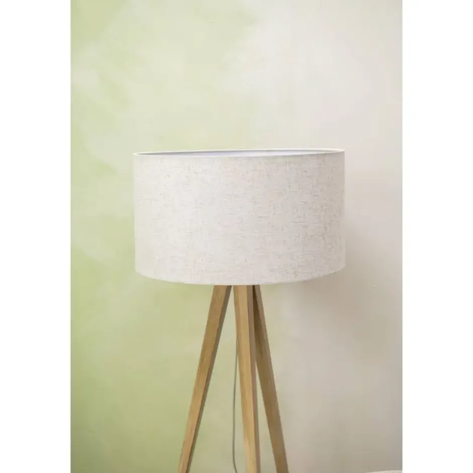 Vloerlamp Gaia - naturel - Ø50x150 cm