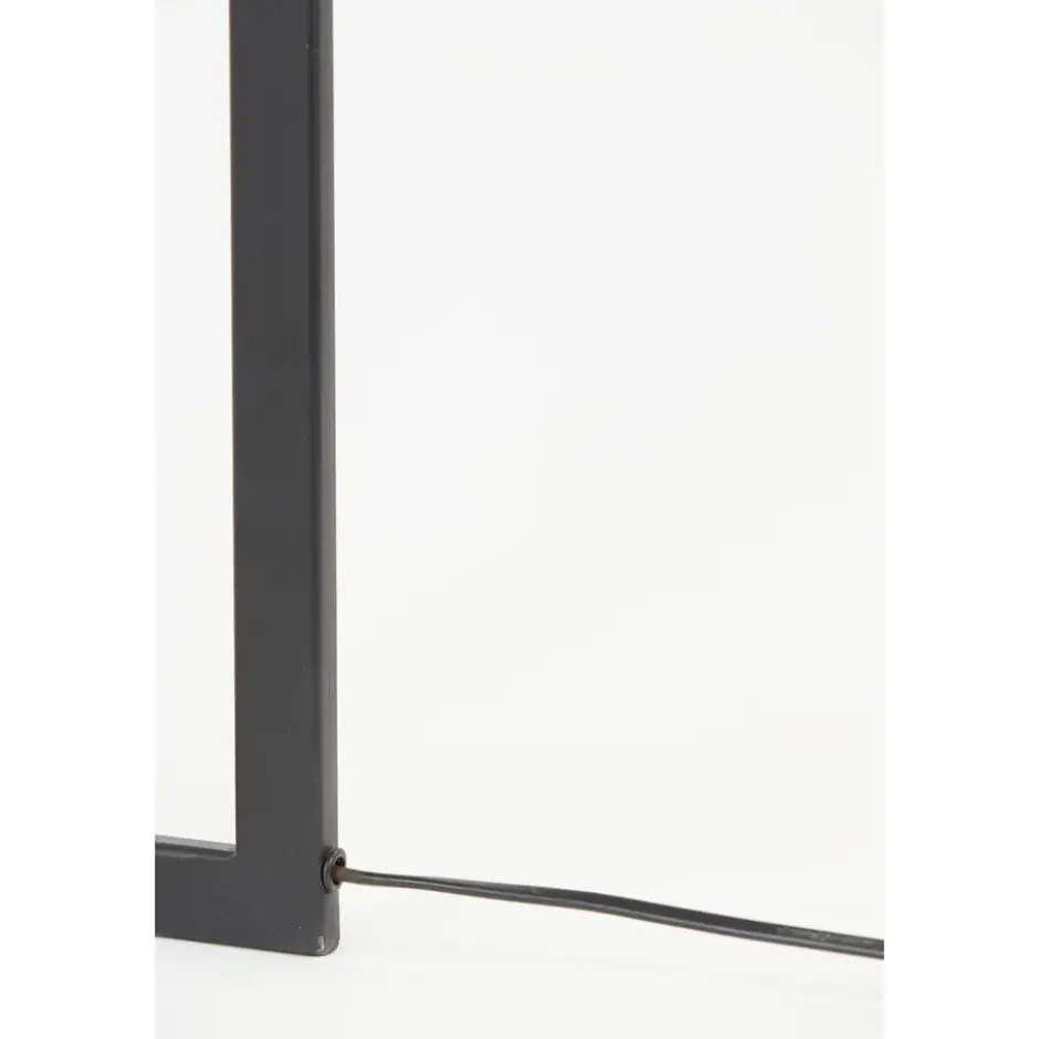 Vloerlamp Mace - Zwart - 30x30x140cm