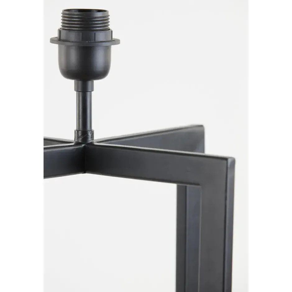 Vloerlamp Mace - Zwart - 30x30x140cm