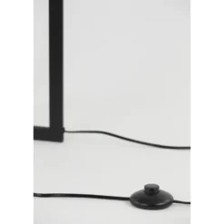 Vloerlamp Mace - Zwart - 30x30x140cm