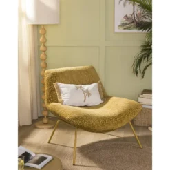 Vloerlamp Noah - naturel hout - 156xØ40 cm