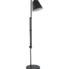 Vloerlamp Xemm - zwart metaal - E27 - 110x30xØ25 cm