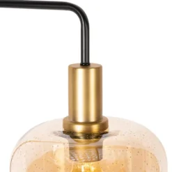 Vloerlamp Zuzanna E27 - amber - 150x35,5x21 cm