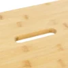 Voetenbankje/krukje - bamboe - 47 x 33 x 25 cm - max 150 kilo