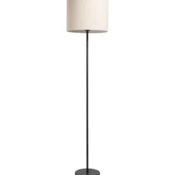 Voet vloerlamp Kaapstad - zwart metaal - 149xØ25 cm