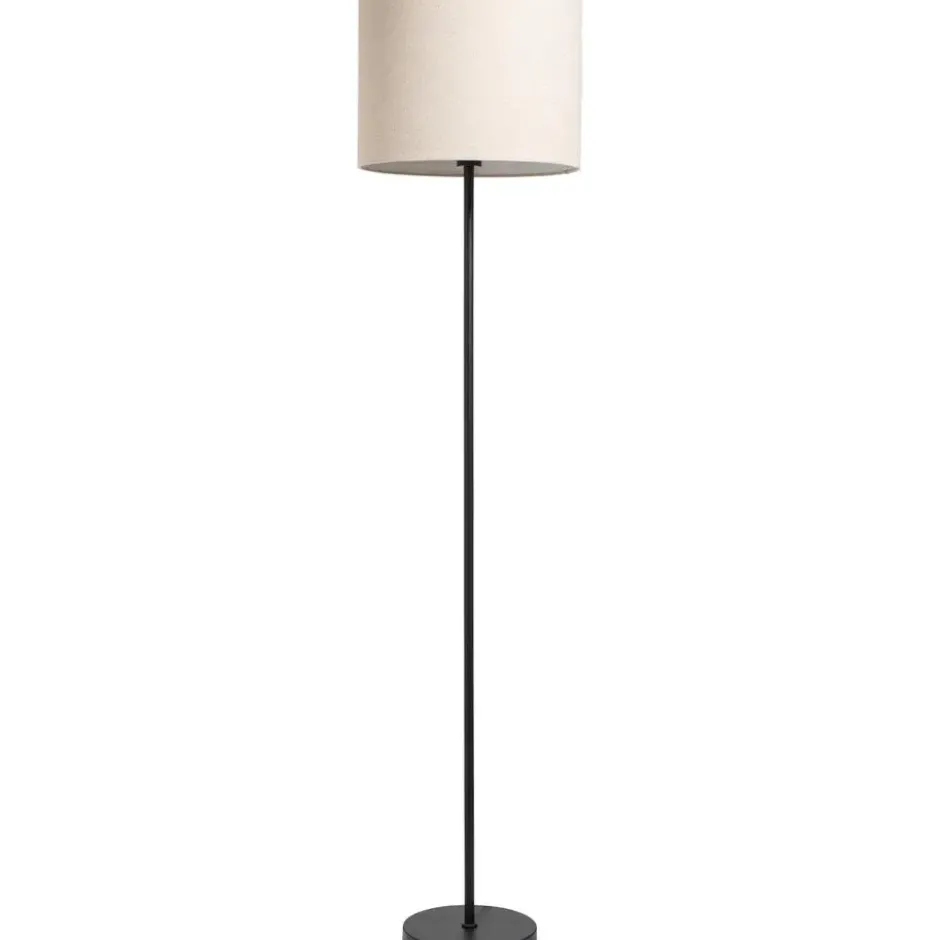Voet vloerlamp Kaapstad - zwart metaal - 149xØ25 cm