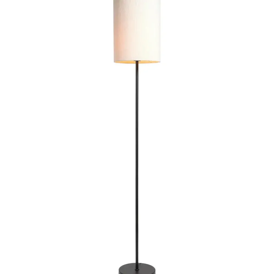 Voet vloerlamp Kaapstad - zwart metaal - 149xØ25 cm