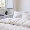 Walra - Dekbedovertrek Refined Lines - 240x220 cm - Zand