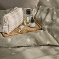 Walra - Dekbedovertrek Remade Rustic GraCe - 200x220 cm - Taupe