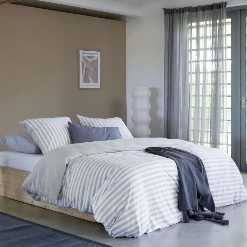 Walra - Dekbedovertrek Soft & Cozy - 200x220 cm - Grijs