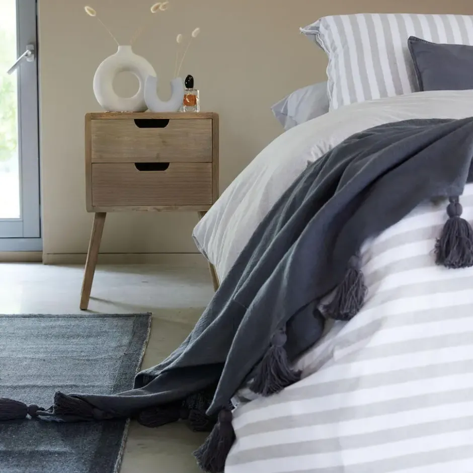 Walra - Dekbedovertrek Soft & Cozy - 200x220 cm - Grijs