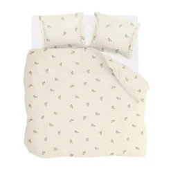 Walra - Dekbedovertrek Sunset Blossom - 240x220 cm - Off White