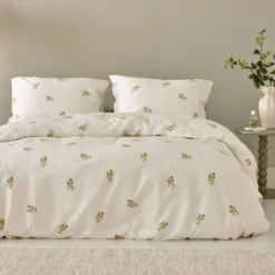 Walra - Dekbedovertrek Sunset Blossom - 240x220 cm - Off White