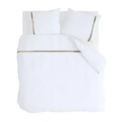 Walra - Dekbedovertrek Timeless Chic - 200x220 cm - Wit