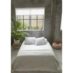 Walra - Dekbedovertrek Timeless Chic - 200x220 cm - Wit