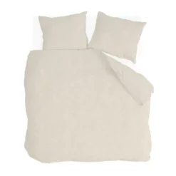 Walra - Dekbedovertrek Yarrow Elegance - 200x220 cm - Zand
