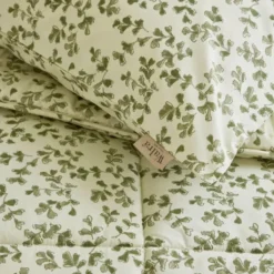 Walra - Dekbed zonder overtrek Dancing Twigs - 140x200 cm - Groen