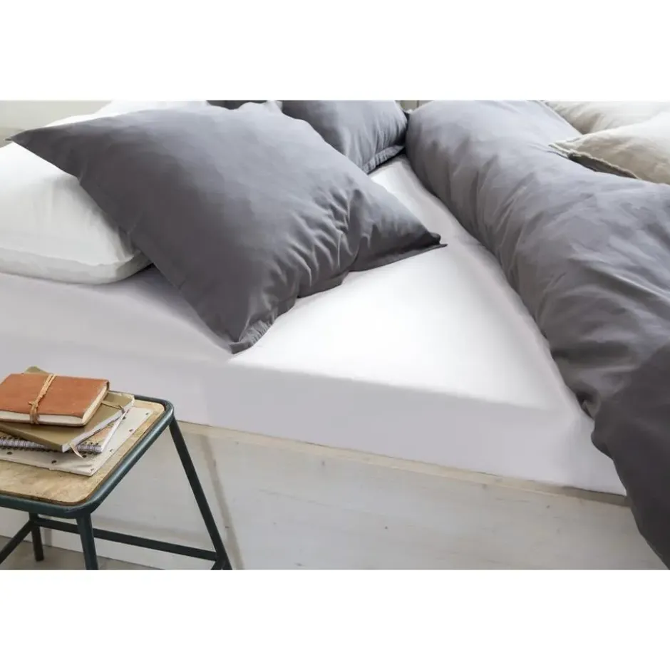 Walra - Hoeslaken Jersey - 80x200/210 cm - Wit
