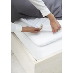 Walra - Molton Cotton Cover Topper - 160x200 cm - Wit