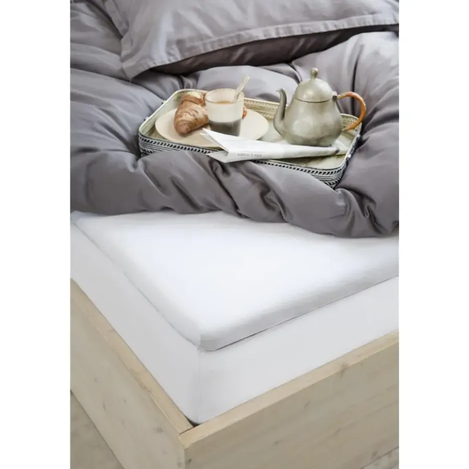 Walra - Molton Cotton Cover - 160x200 cm - Wit
