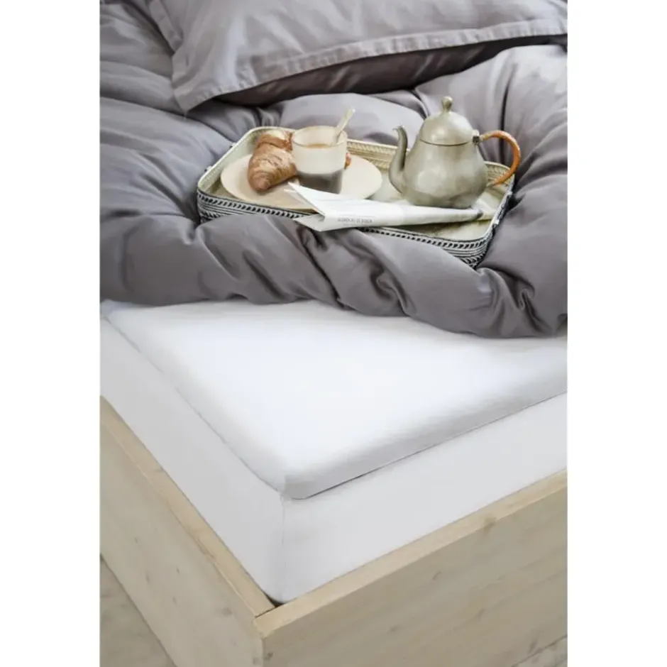 Walra - Molton Cotton Cover - 160x200 cm - Wit
