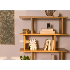 Wandkast Lena - eiken - 181x95x38 cm