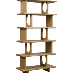 Wandkast Lena - eiken - 181x95x38 cm