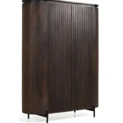 Wandkast Mokka - Donkerbruin 115cm